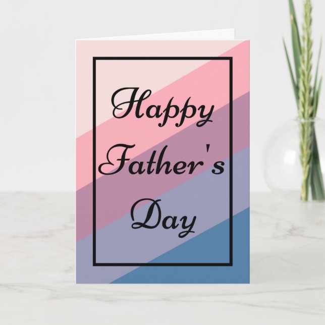 Happy Father's Day Card (Front)