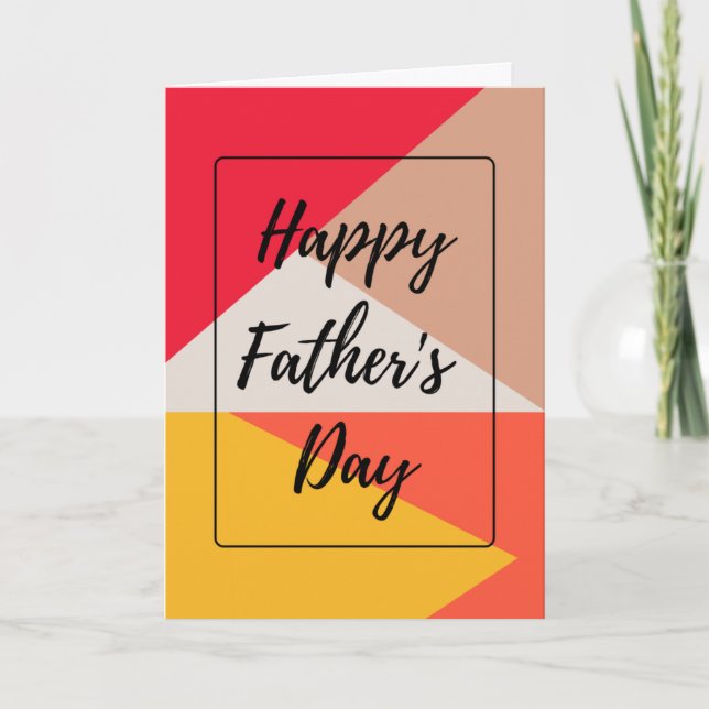 Happy Father's Day Card (Front)