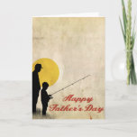 Happy Father's Day Card<br><div class="desc">Happy Father's Day card. A simple design.</div>