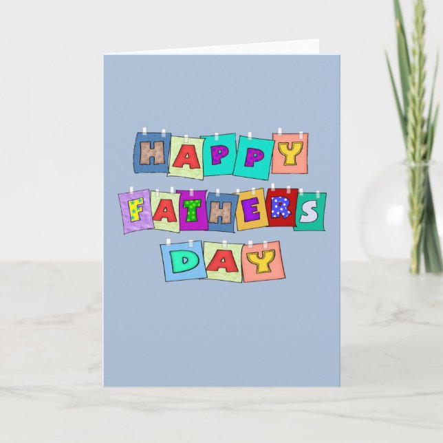 Happy Fathers Day Card (Front)