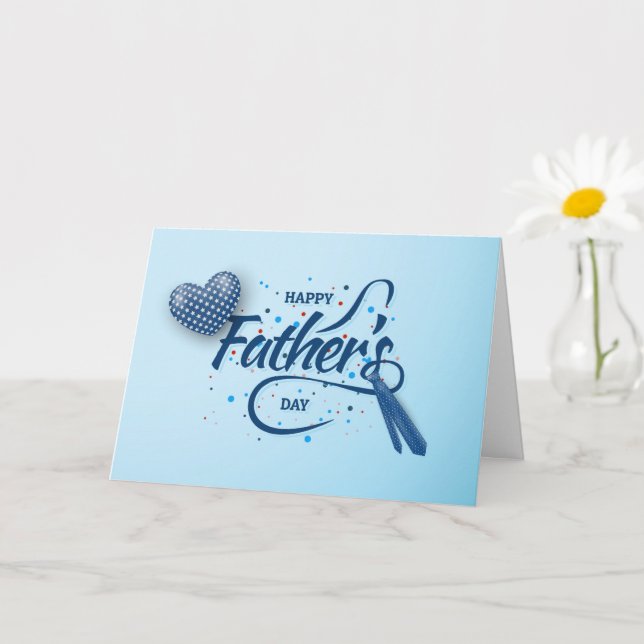 Happy Fathers Day Card (Small Plant)