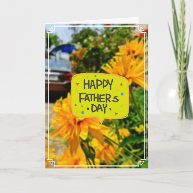 Happy Father's Day Card (Front)