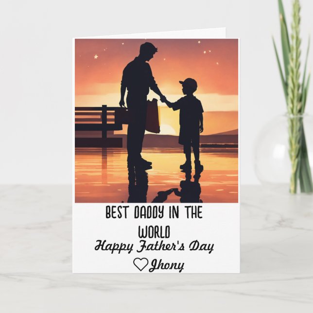 Happy Father's Day Card (Front)