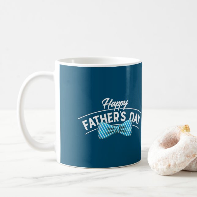 Happy Fathers Day Coffee Mug (With Donut)