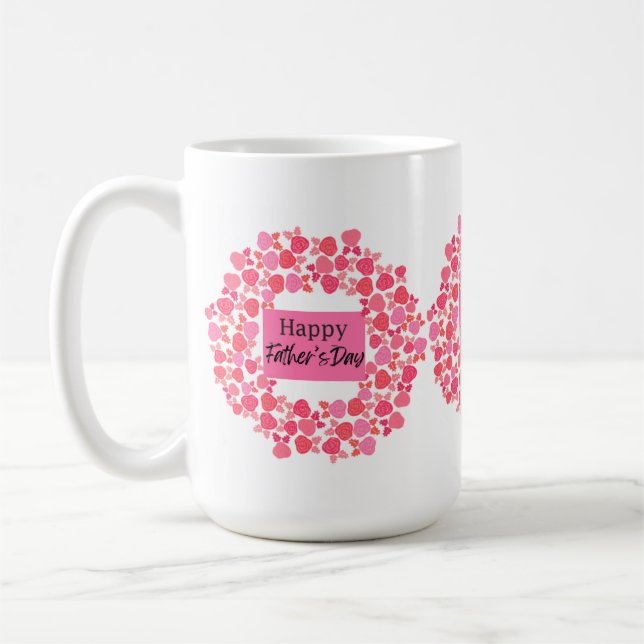 Happy Father's Day Coffee Mug (Left)