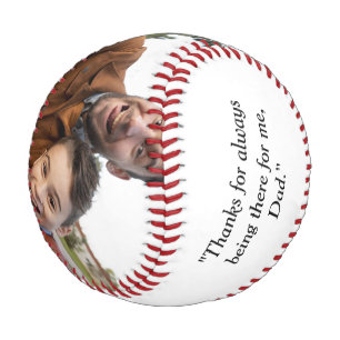  Happy Father's Day Custom Photo Baseball