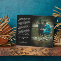 Happy Father's Day | Cute Poem Photo Plaque