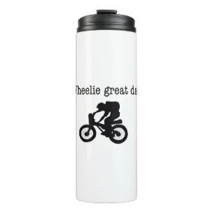Happy Father's Day Cycling Riding Biking Card Thermal Tumbler