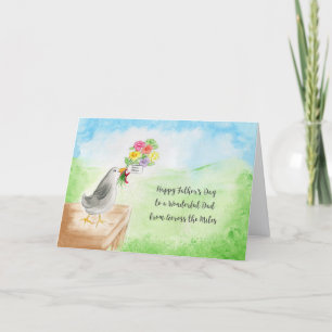 Happy Father's Day Dad Across the Miles            Card