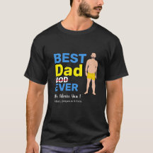 Happy Father's Day  dad bod personalised names