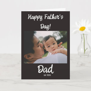 Happy Father's Day dad established Card