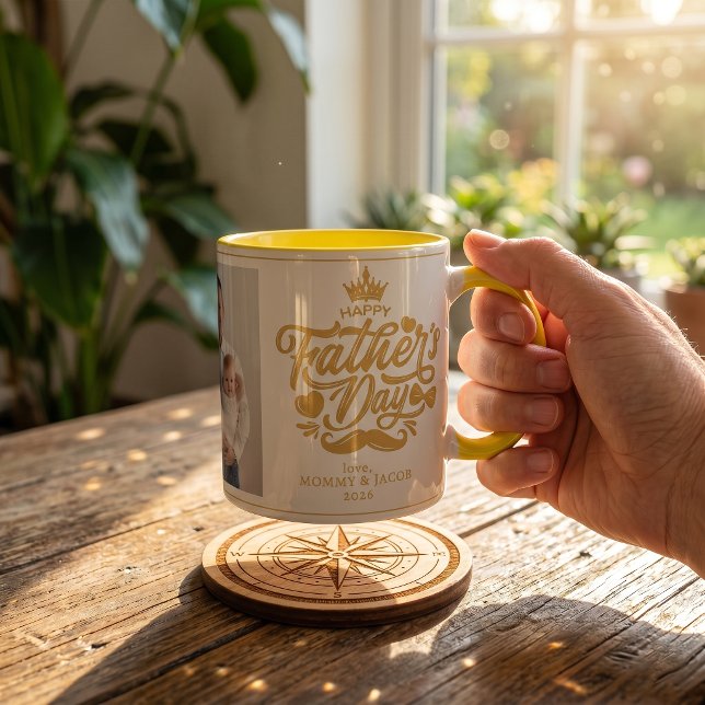 Happy Father's Day | Daddy Photo Coffee Mug (Creator Uploaded)