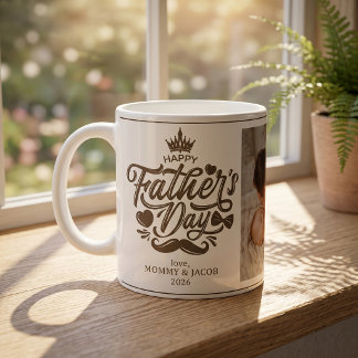 Happy Father's Day | Daddy Photo Coffee Mug