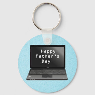 Happy Fathers Day Dads Laptop Key Ring