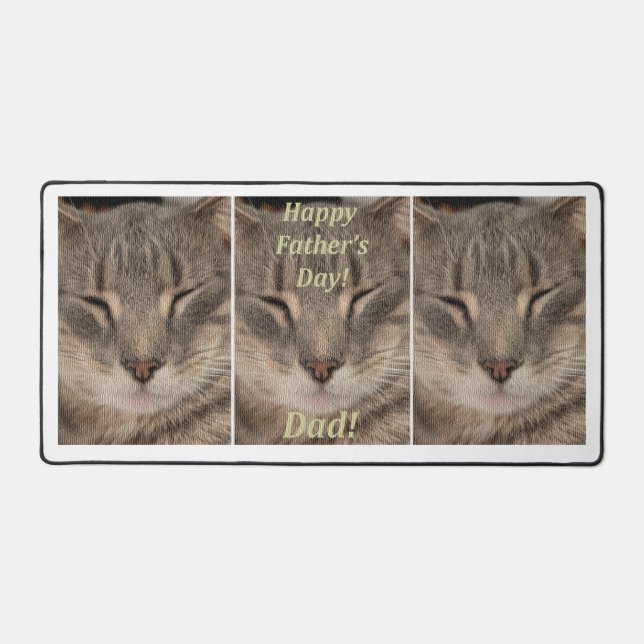 Happy Father's Day Desk Mat (Nap) (Front)