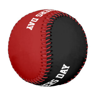 Happy fathers day EST custom name Baseball