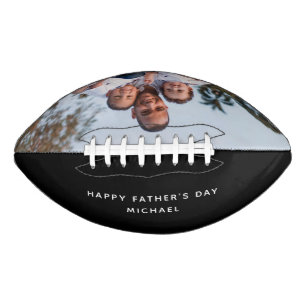 Happy Father's Day Family Custom Name Photo American Football