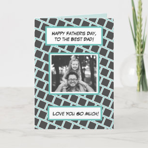 Happy Father's Day, Family Photo  Card
