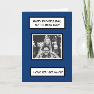 Happy Father's Day, Family Photo  Card