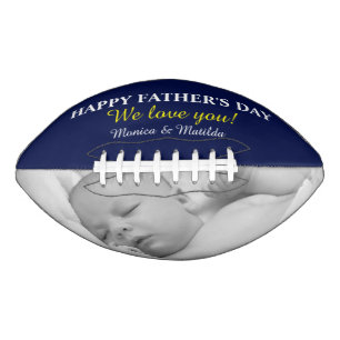 Happy Father's day Family Photo Dad Football American Football
