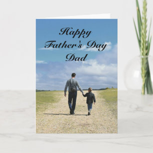 Happy Father's Day Father and Son Card
