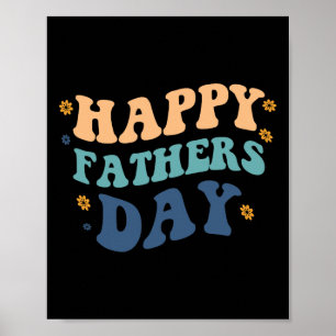 Happy Fathers Day Father's Day From Son Daughter  Poster