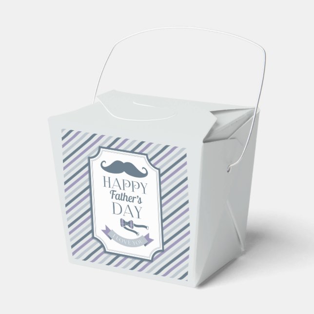Happy Father's Day Favour Box (Front Side)