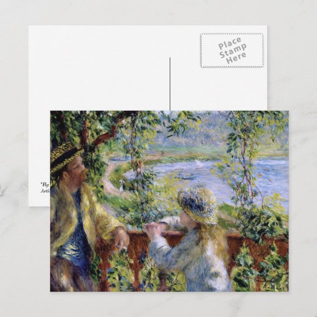 Happy Father's Day. Fine Art  Postcard (Front/Back)