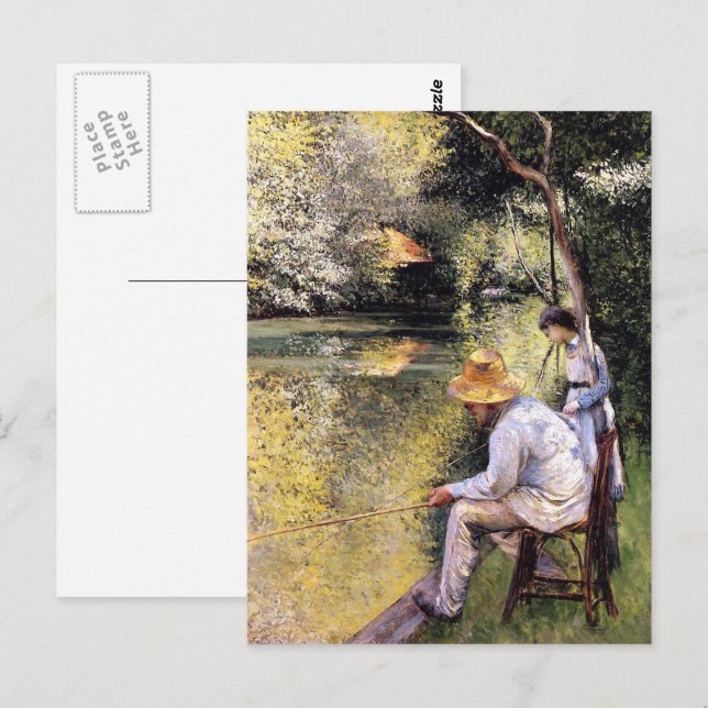Happy Father's Day. Fine Art  Postcard (Front/Back)