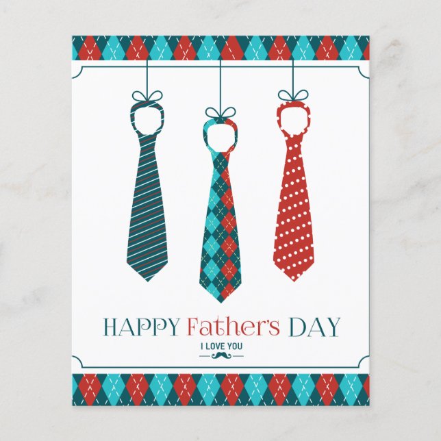 Happy Father's Day Flyer (Front)