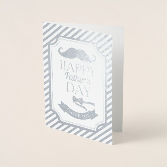 Happy Father's Day Foil Card (Front)