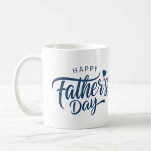 Happy Father's Day Font Coffee Mug