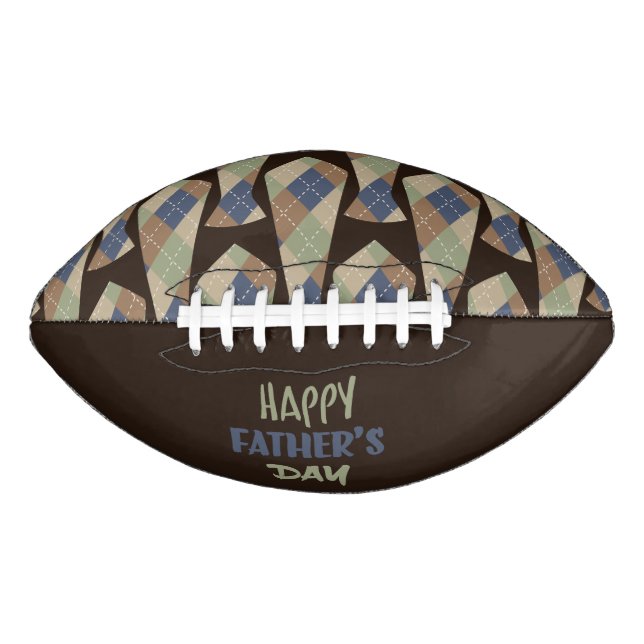 Happy Father's Day Football American Football (Front)