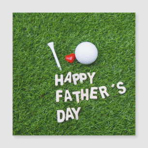 Happy Father's Day for Golfer with golf ball
