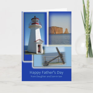 Happy Father's Day - From Daughter and Son-in-law Card