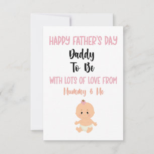 Happy Father's Day From Mummy & Me Card