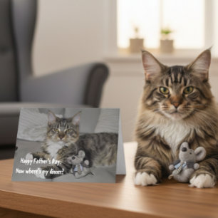 Happy Father's Day from the Cat Card