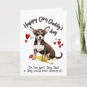Happy Father's Day from your Chihuahua  Card