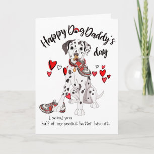 Happy Father's Day from your Dalmatian Card
