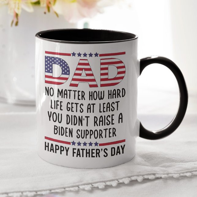 Happy Fathers Day, Gift For Dad, Funny Trump Mug (Creator Uploaded)