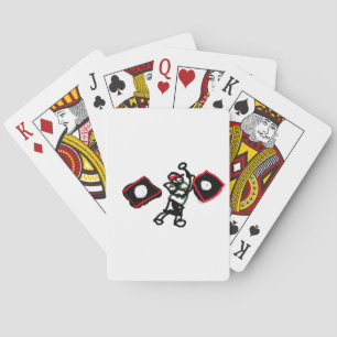 Happy Father's day golfers Playing Cards