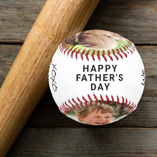 Happy Father's Day Grandpa Photo Baseball