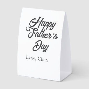 Happy father's day gray name love best Daddy ever 