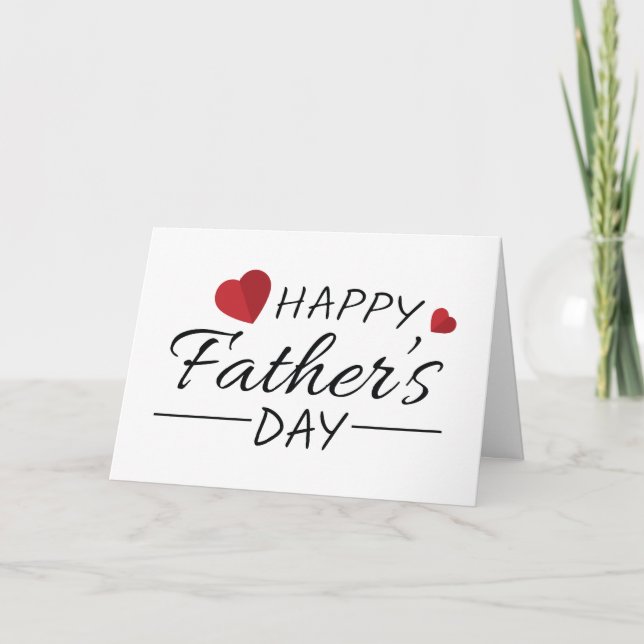 Happy Father's Day greeting card (Front)
