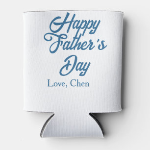 Happy father's day grey name love best Daddy ever  Can Cooler