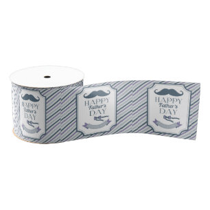 Happy Father's Day Grosgrain Ribbon