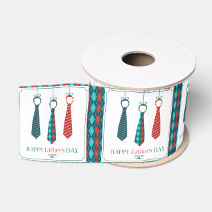 Happy Father's Day Grosgrain Ribbon