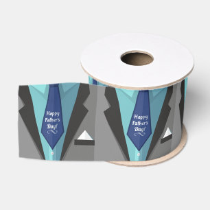 Happy Father's Day Grosgrain Ribbon