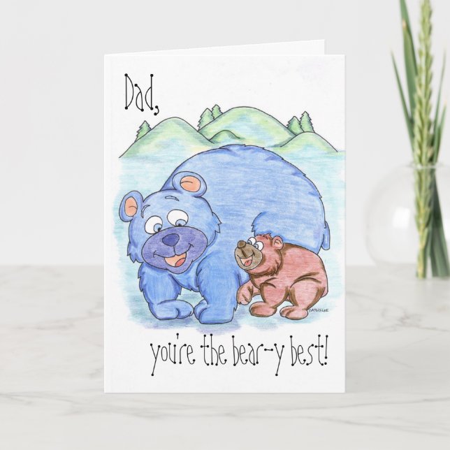 Happy Father's Day /Happy Birthday / Thank You Dad Card (Front)