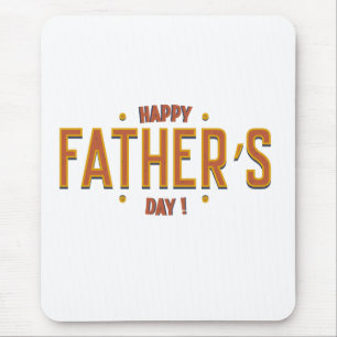 Happy Father's Day – Heartfelt Gift for the World' Mouse Mat